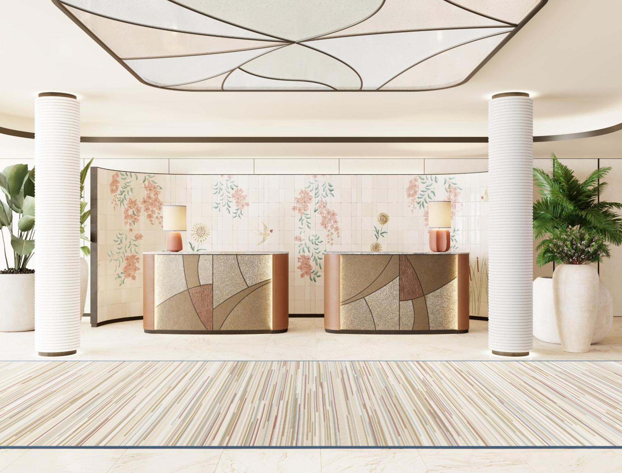 Don Carlos 马尔韦利亚 外观 照片 The lobby of the hotel