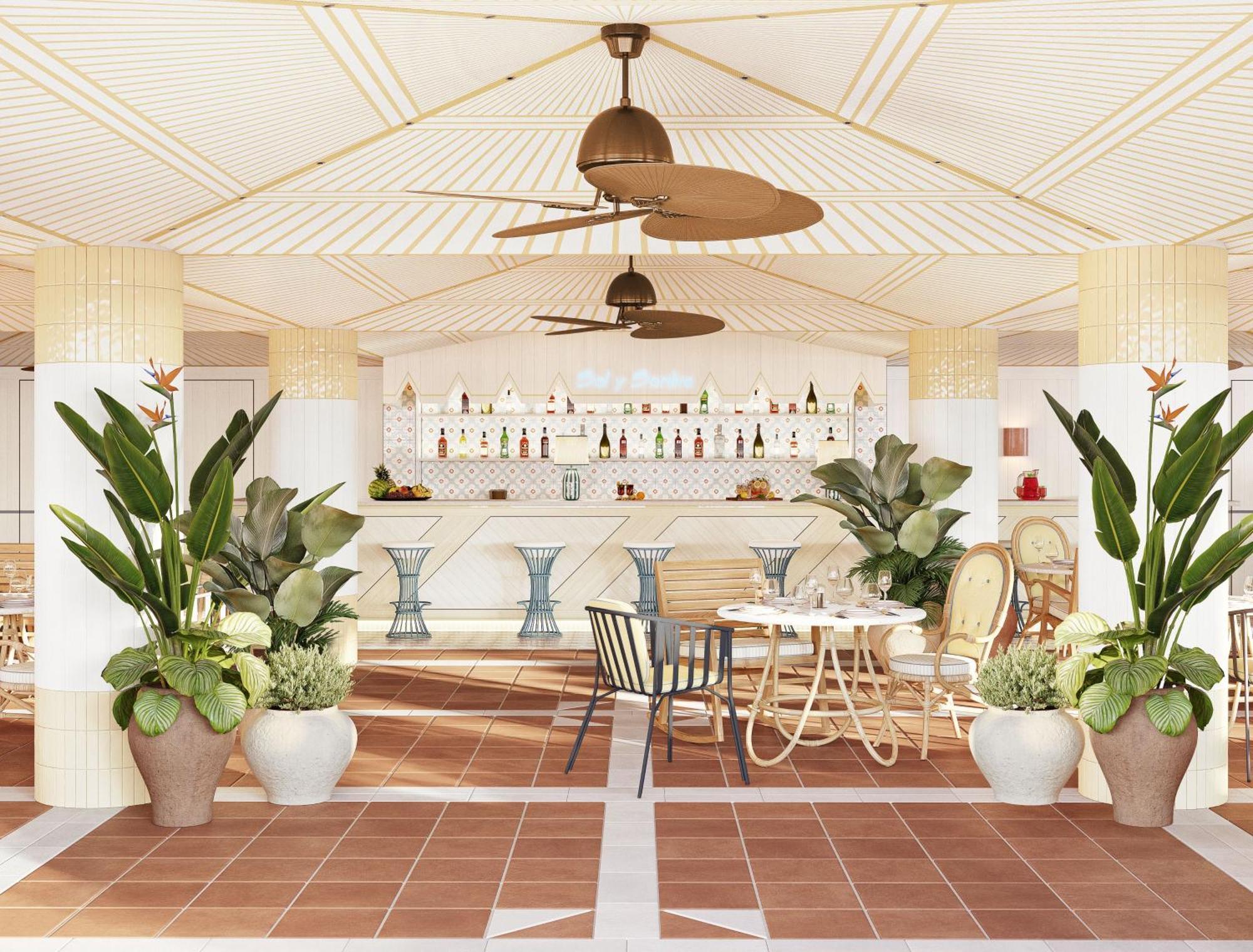 Don Carlos 马尔韦利亚 外观 照片 The interior of the new clubhouse
