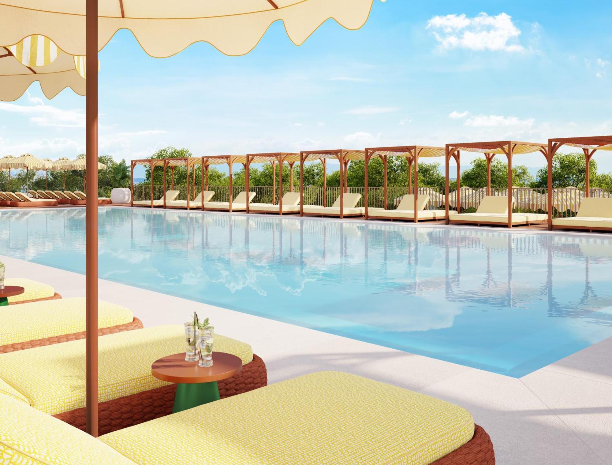 Don Carlos 马尔韦利亚 外观 照片 The pool at the hotel